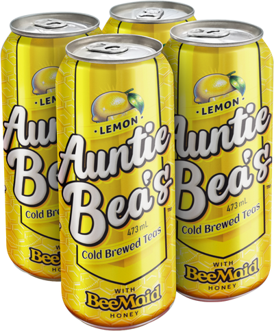Auntie Bea's COLD Brewed Tea LEMON - 473ml