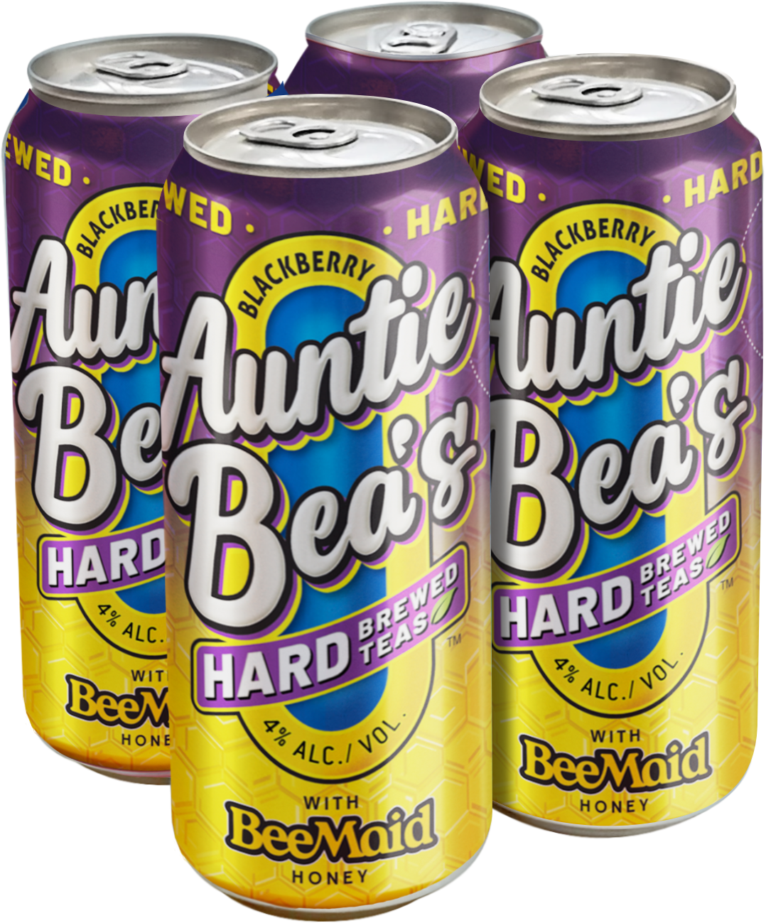 Auntie Bea's HARD 473ml BLACKBERRY