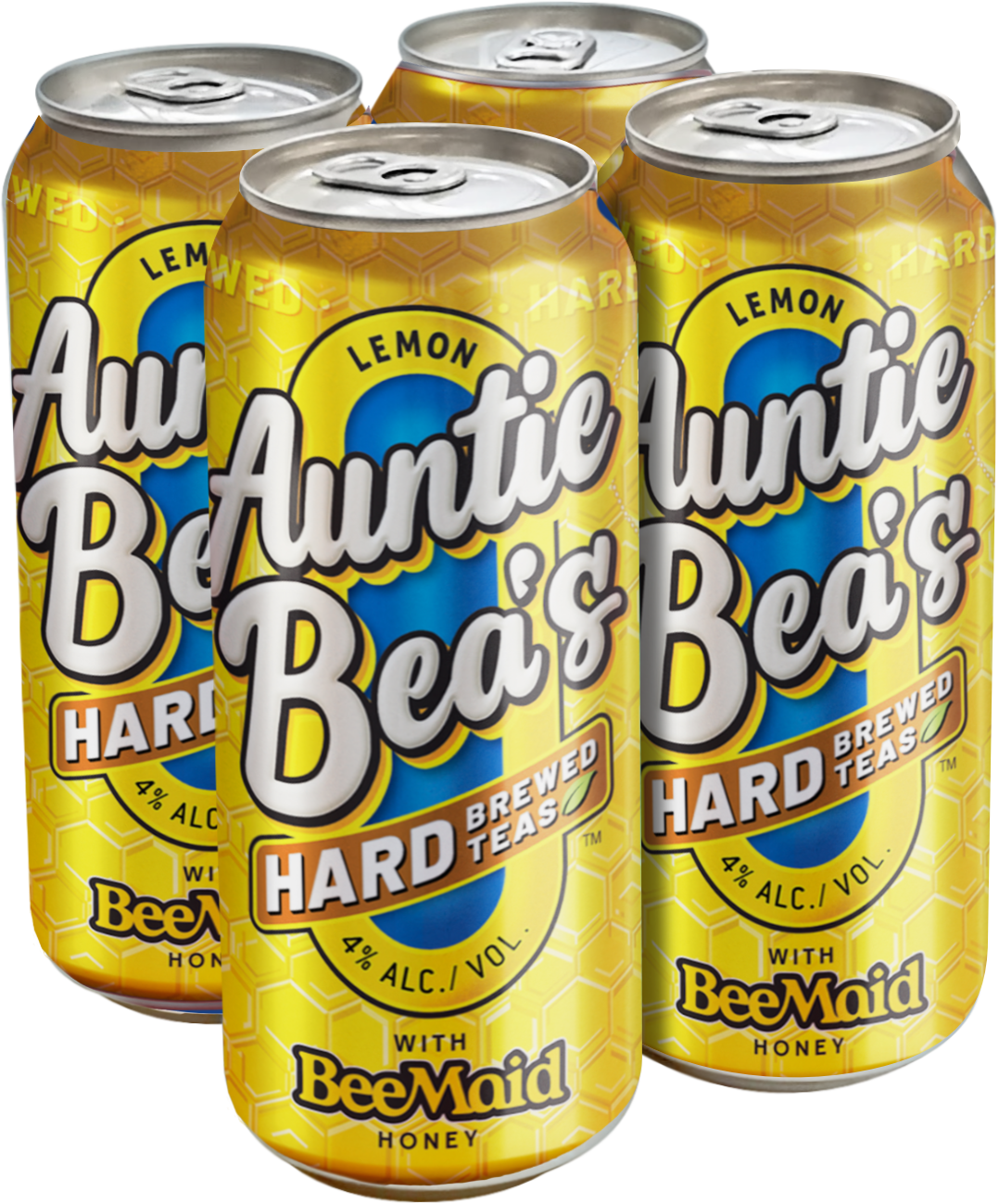 Auntie Bea's HARD 473ml LEMON
