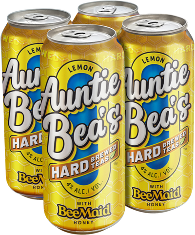 Auntie Bea's HARD 473ml LEMON