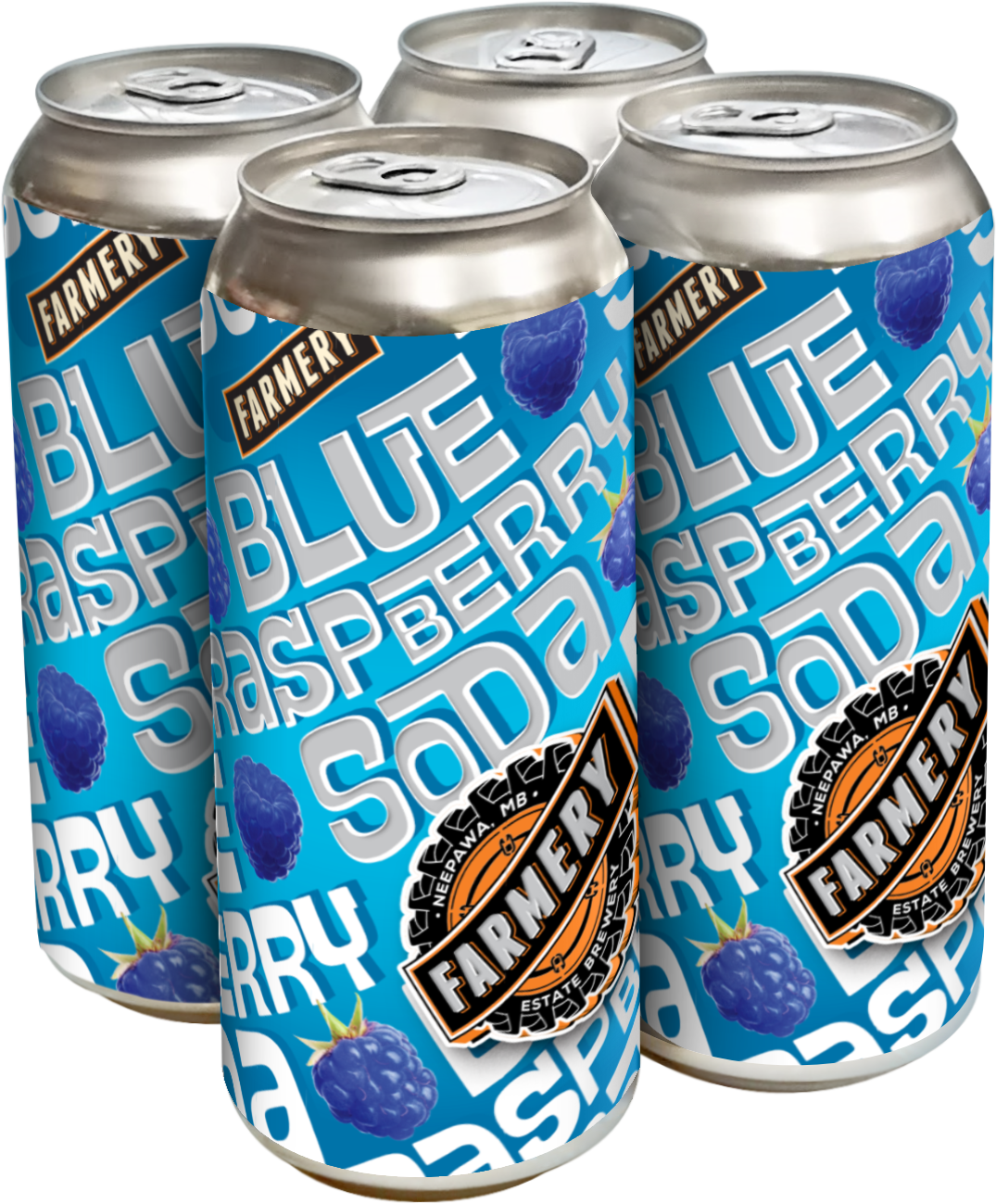 Blue Raspberry SODA - 473ml