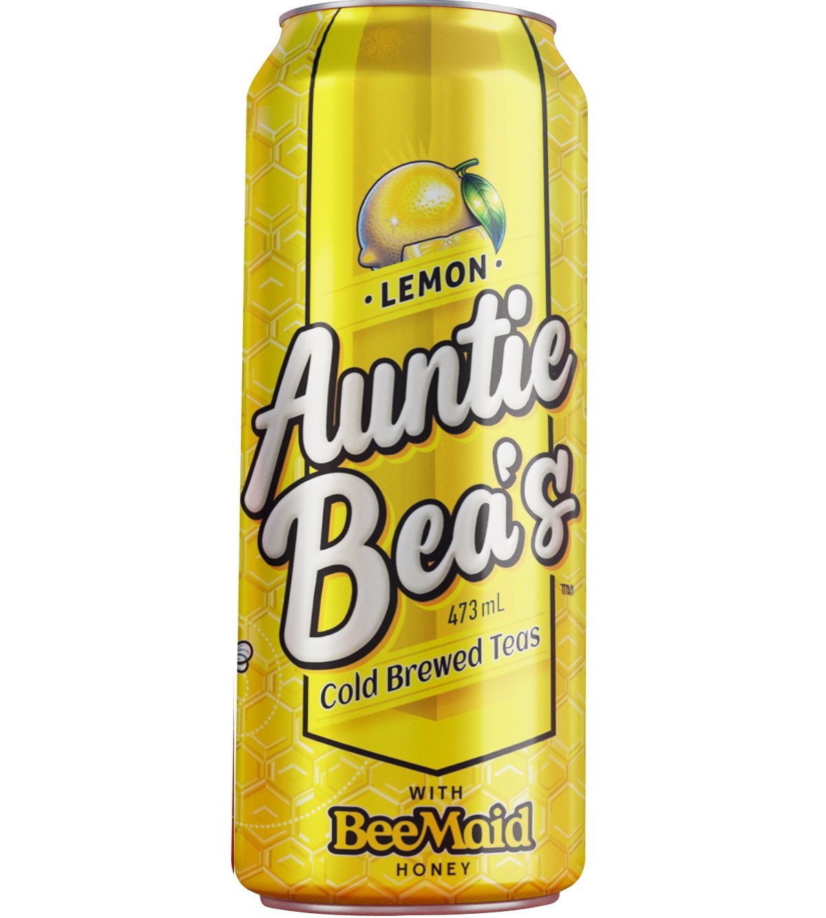 Auntie Bea's Cold Brewed Teas LEMON - 473ml - Farmery Estate Brewing Company Inc.-non alc