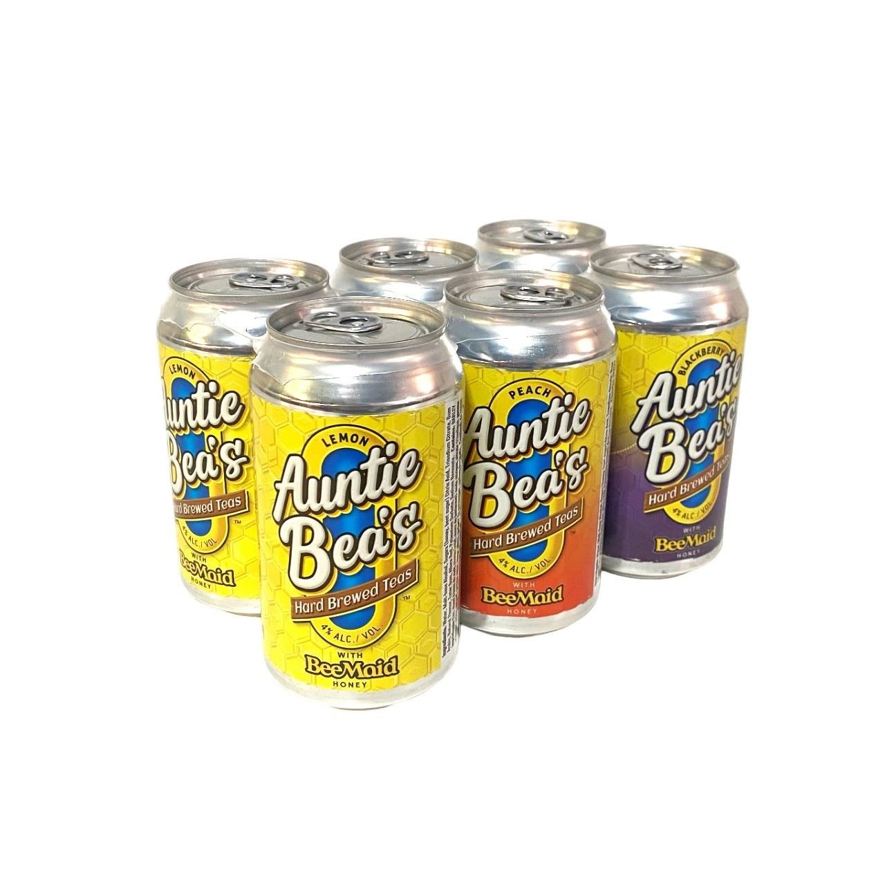 Auntie Bea's Hard Brewed Teas Mix Pack 6x355ml - Farmery Estate Brewing Company Inc.-Beer