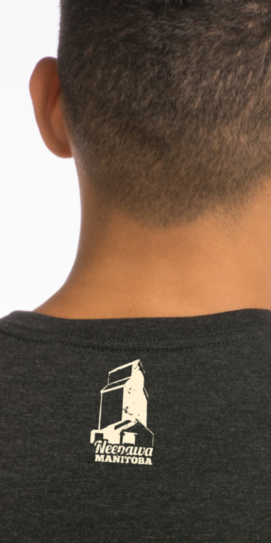 T-Shirt - Charcoal w/BLK & Orange - T/T