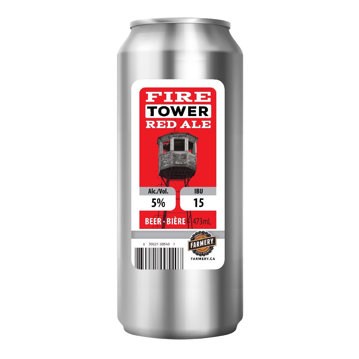 Fire Tower Red Ale - Farmery Estate Brewing Company Inc.-Beer