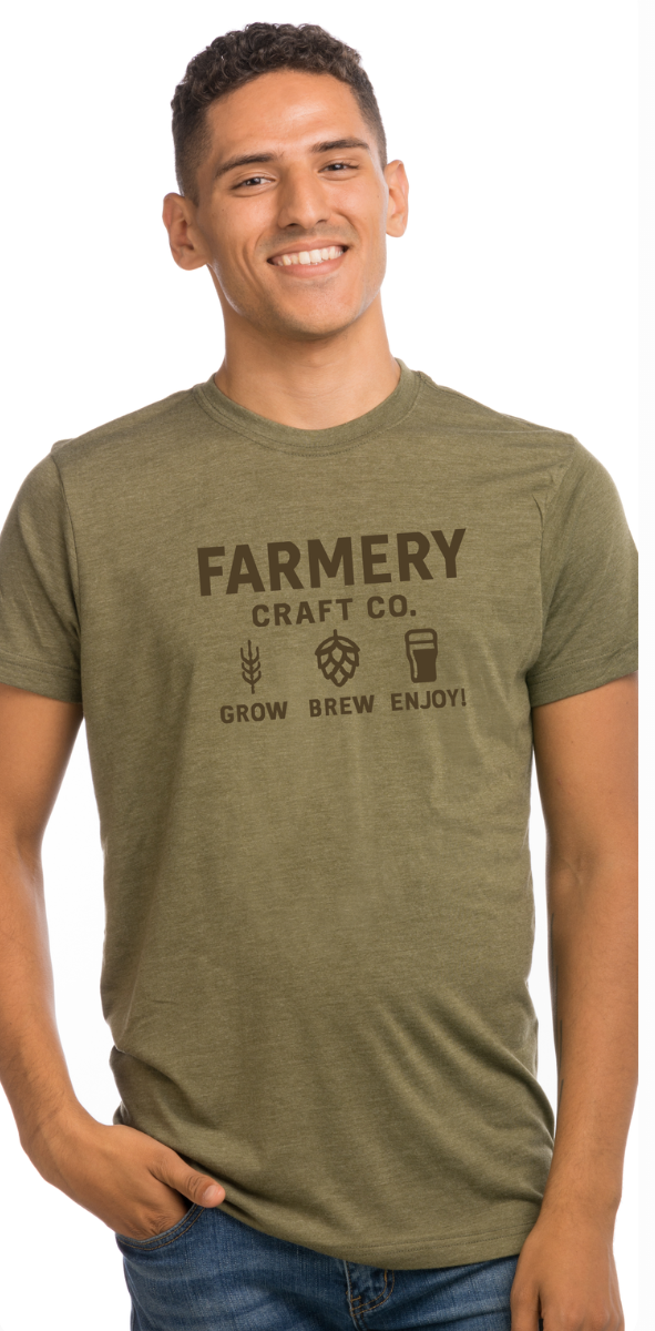 Farmery Craft Co. T-Shirt - Military Green - T/T