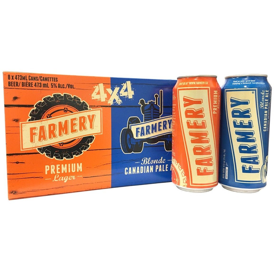 4 x 4 Variety Pack 8/473 mL - Farmery Estate Brewing Company Inc.-Variety Pack