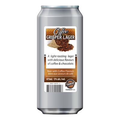 Coffee Crisper Lager - Farmery Estate Brewing Company Inc.-Beer