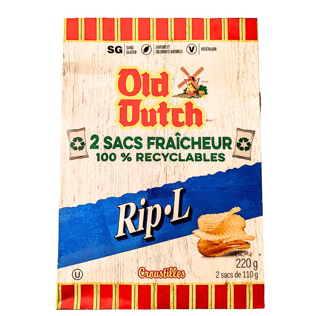 Old Dutch Chips - Rip-L - Farmery Estate Brewing Company Inc.-Snack Foods