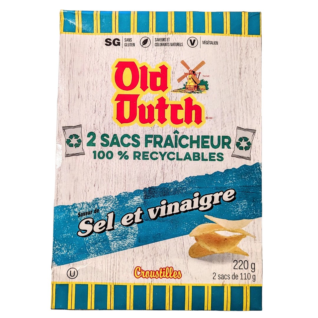 Old Dutch Chips - Salt n Vinegar - Farmery Estate Brewing Company Inc.-Snack Foods