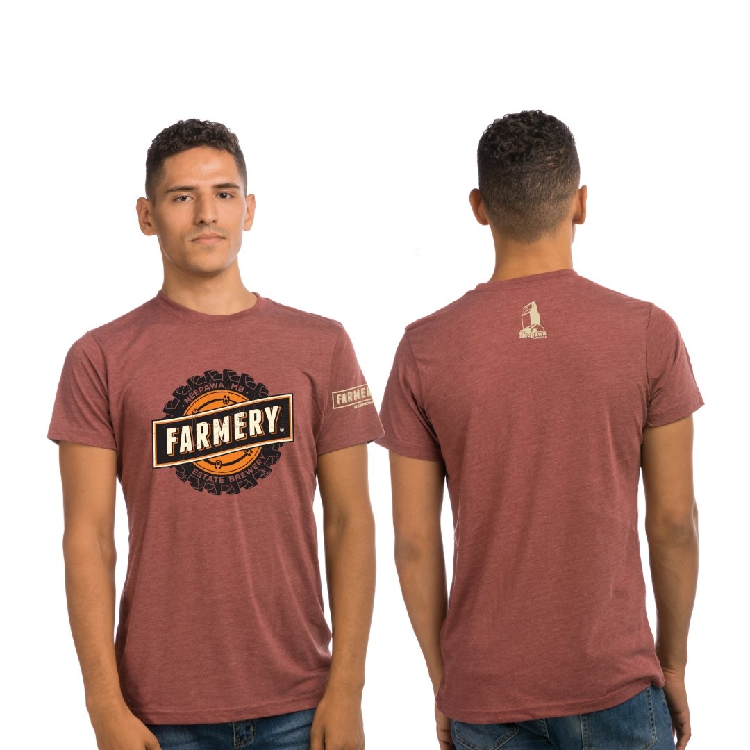 Unisex Wine T-Shirt - Farmery Estate Brewing Company Inc.-T-Shirts