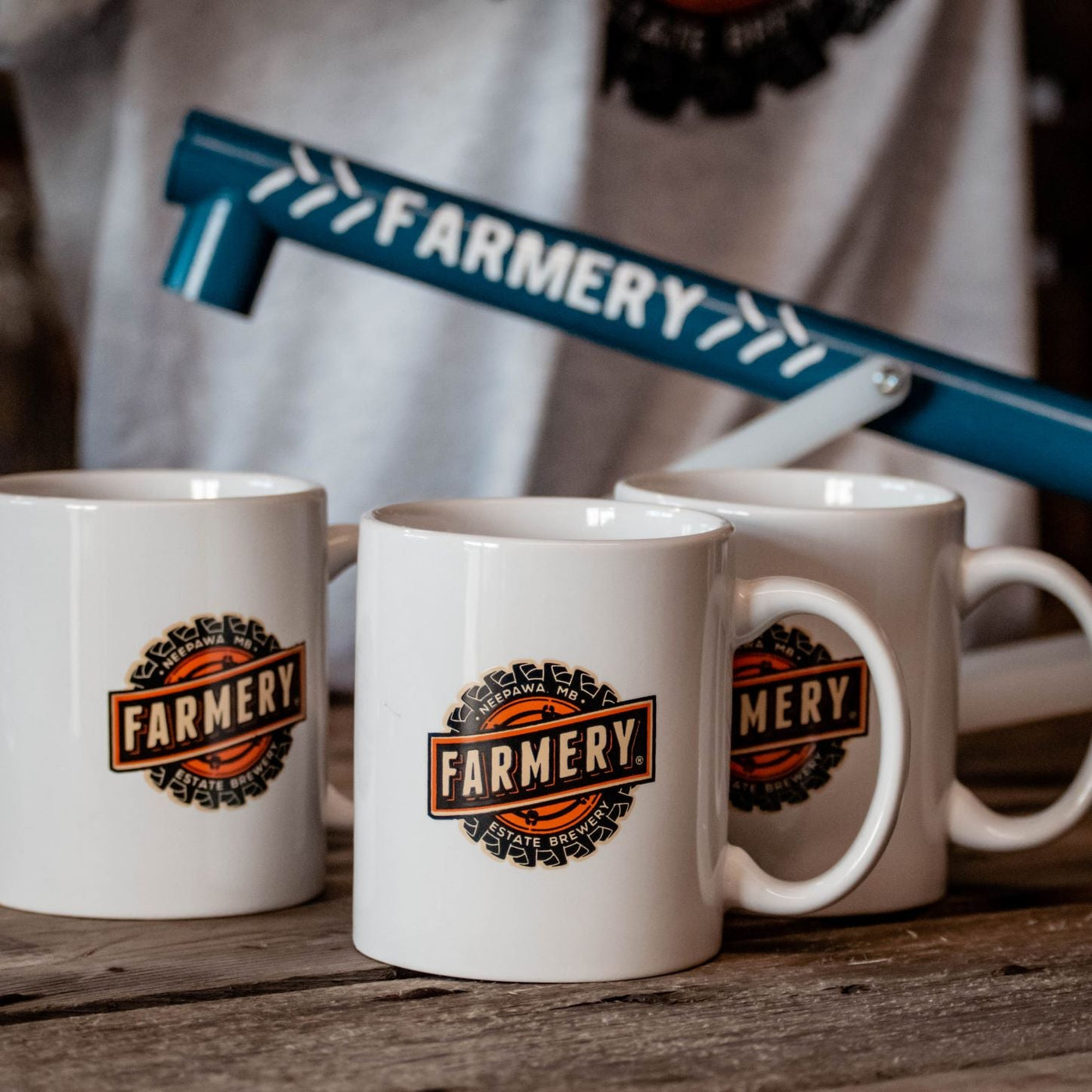 White Coffee Mug 11oz. - Farmery Estate Brewing Company Inc.-Mugs