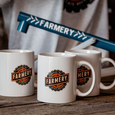 White Coffee Mug 11oz. - Farmery Estate Brewing Company Inc.-Mugs
